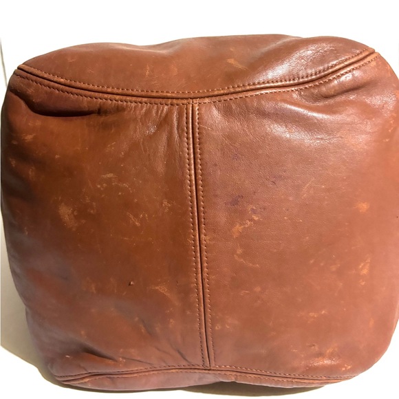 Coach Brown Leather Tote Bag - Picture 3 of 13